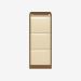 Bisley BS Filing Cabinet Coffee Cream 3 Drawer