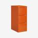 Bisley BS Filing Cabinet Bisley Orange 3 Drawer