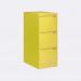 Bisley BS Filing Cabinet Yellow 3 Drawer
