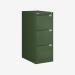 Bisley BS Filing Cabinet Olive Green 3 Drawer