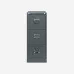 Bisley BS Filing Cabinet Anthracite Grey 3 Drawer