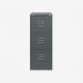Bisley BS Filing Cabinet Anthracite Grey 3 Drawer