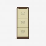 Bisley BS Filing Cabinet Coffee Cream 3 Drawer