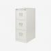 Bisley BS Filing Cabinet Traffic White 3 Drawer