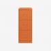 Bisley BS Filing Cabinet Bisley Orange 3 Drawer