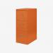 Bisley BS Filing Cabinet Bisley Orange 3 Drawer