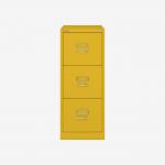 Bisley BS Filing Cabinet Yellow 3 Drawer