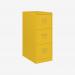 Bisley BS Filing Cabinet Yellow 3 Drawer