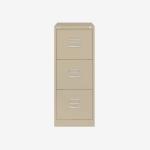 Bisley BS Filing Cabinet Natural Canvas 3 Drawer