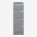 Bisley BS Filing Cabinet Bisley Silver 4 Drawer