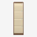 Bisley BS Filing Cabinet Coffee Cream 4 Drawer