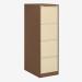 Bisley BS Filing Cabinet Coffee Cream 4 Drawer
