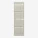 Bisley BS Filing Cabinet Light Grey 4 Drawer