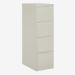 Bisley BS Filing Cabinet Light Grey 4 Drawer