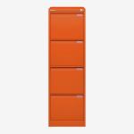 Bisley BS Filing Cabinet Bisley Orange 4 Drawer