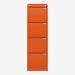 Bisley BS Filing Cabinet Bisley Orange 4 Drawer