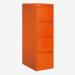 Bisley BS Filing Cabinet Bisley Orange 4 Drawer