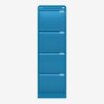 Bisley BS Filing Cabinet Azure 4 Drawer