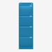 Bisley BS Filing Cabinet Azure 4 Drawer