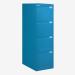 Bisley BS Filing Cabinet Azure 4 Drawer