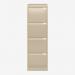 Bisley BS Filing Cabinet Natural Canvas 4 Drawer