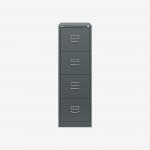 Bisley BS Filing Cabinet Anthracite Grey 4 Drawer