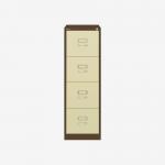 Bisley BS Filing Cabinet Coffee Cream 4 Drawer