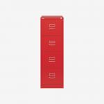 Bisley BS Filing Cabinet Cardinal Red 4 Drawer