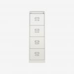 Bisley BS Filing Cabinet Traffic White 4 Drawer