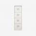 Bisley BS Filing Cabinet Traffic White 4 Drawer