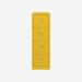 Bisley BS Filing Cabinet Yellow 4 Drawer