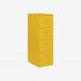 Bisley BS Filing Cabinet Yellow 4 Drawer