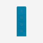 Bisley BS Filing Cabinet Azure 4 Drawer