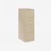 Bisley BS Filing Cabinet Natural Canvas 4 Drawer
