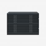 Bisley Plan File Black 10 Drawer