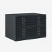 Bisley Plan File Black 10 Drawer