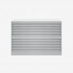 Bisley Plan File Goose Grey 10 Drawer