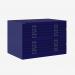 Bisley Plan File Oxford Blue 10 Drawer