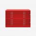 Bisley Plan File Cardinal Red 10 Drawer