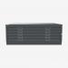 Bisley Plan File Anthracite Grey 5 Drawer