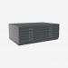 Bisley Plan File Anthracite Grey 5 Drawer