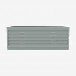 Bisley Plan File Bisley Silver 5 Drawer