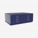 Bisley Plan File Oxford Blue 5 Drawer