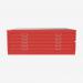 Bisley Plan File Cardinal Red 5 Drawer