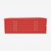 Bisley Plan File Cardinal Red 5 Drawer