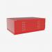 Bisley Plan File Cardinal Red 5 Drawer