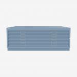 Bisley Plan File Bisley Blue 5 Drawer