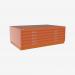 Bisley Plan File Bisley Orange 5 Drawer