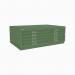 Bisley Plan File Olive Green 5 Drawer