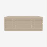 Bisley Plan File Natural Canvas 5 Drawer